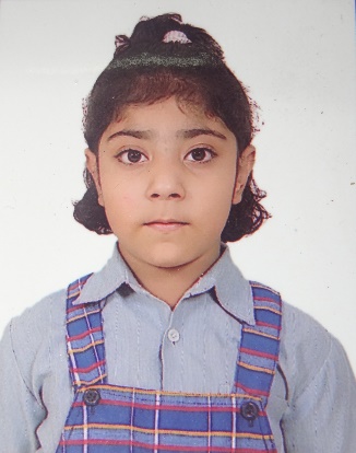 A school-going girl supported by SWA